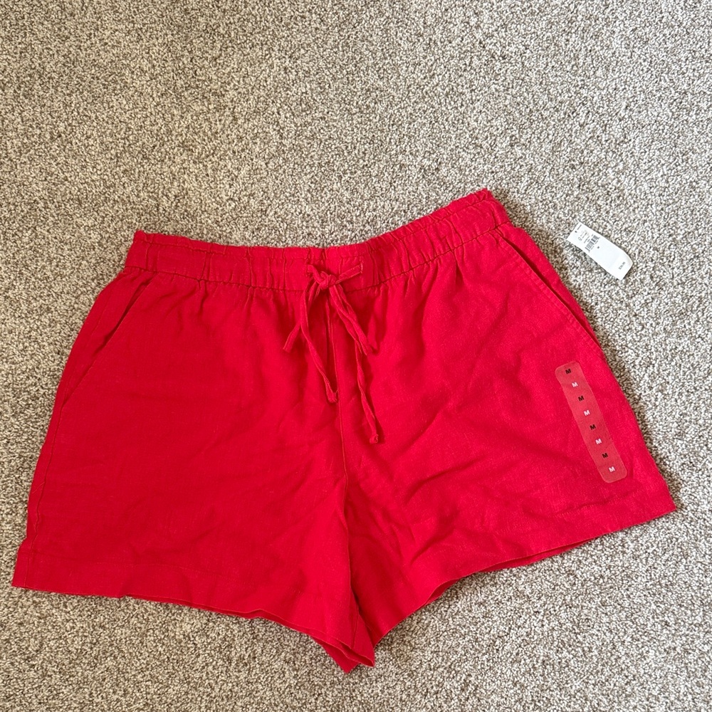 NEW women’s gap linen shorts